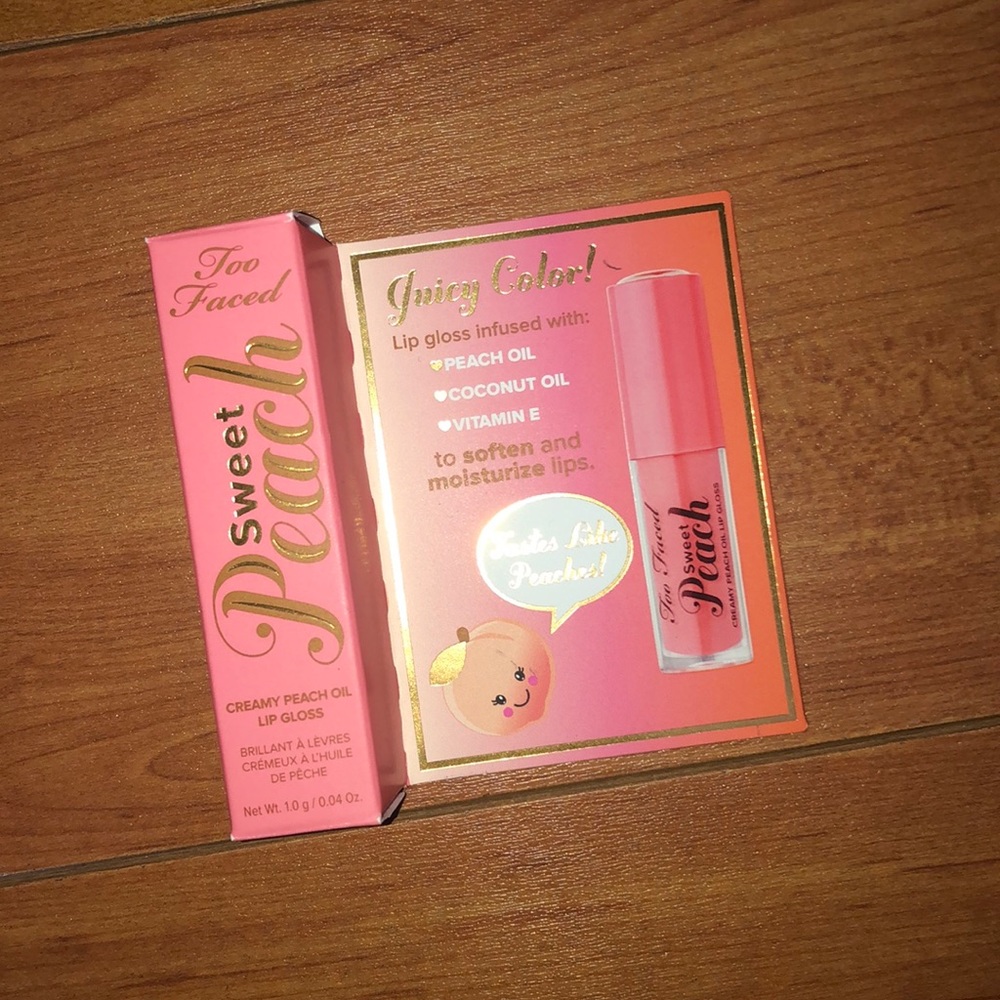 Too Faced Creamy Peach Oil